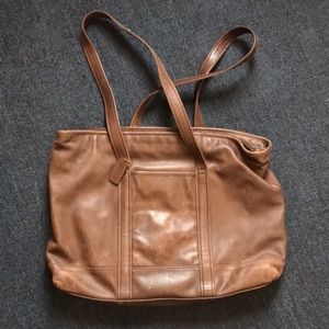 Vintage Coach tote bag QUALITY large and classic!
